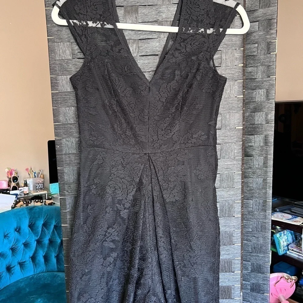 BCBGENERATION Black Lace Romper size 2 - Picture 8 of 8